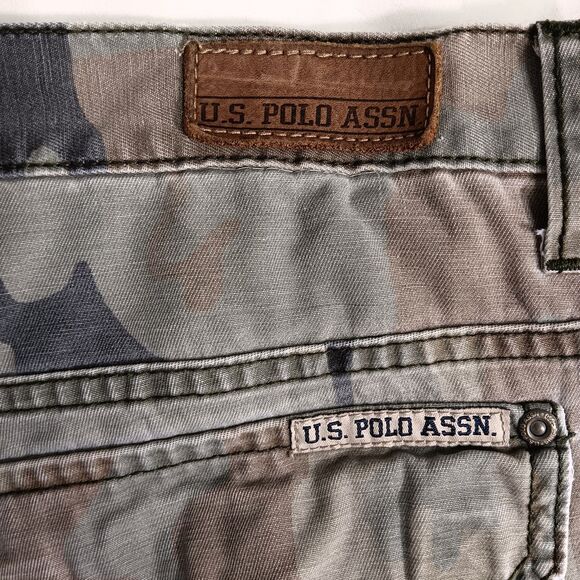 Vtg Y2K Cargo Shorts Mn 36 Multicam Baggy Grunge Skater Military Tactical Combat - Picture 10 of 12